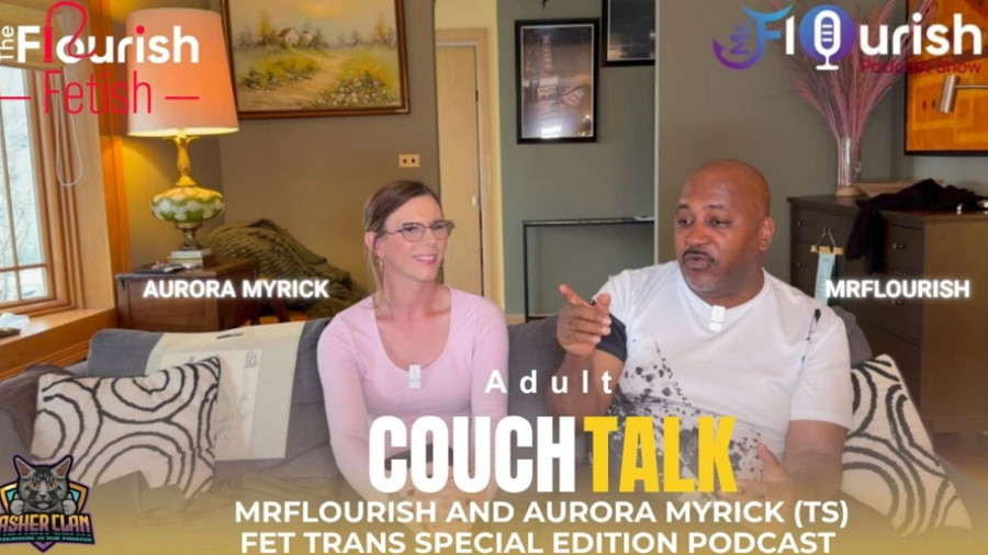 Aurora Myrick shines in flourish fetish's latest scene